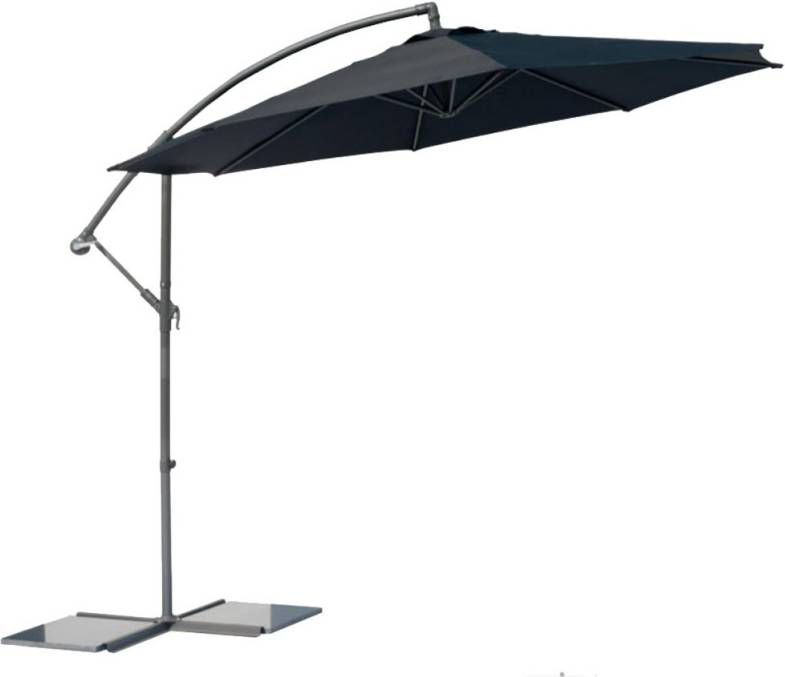 SenS-Line SenS Line Menorca zweefparasol rond Ã, ˜, 300 cm Antraciet