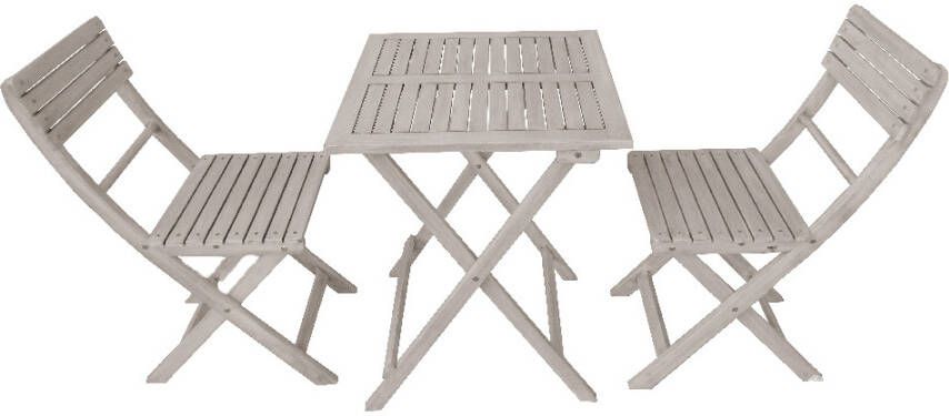 SenS-Line SenS Line Mexico bistroset Acacia hout Grijs