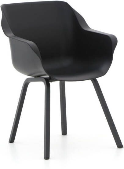 Hartman | Tuinstoel Sophie Element met Armleuningen | Carbon Black