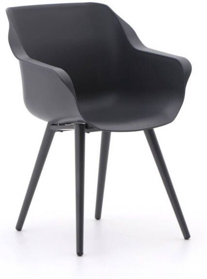 Hartman Tuinstoel 'Sophie Studio' met armleuning, kleur Antraciet