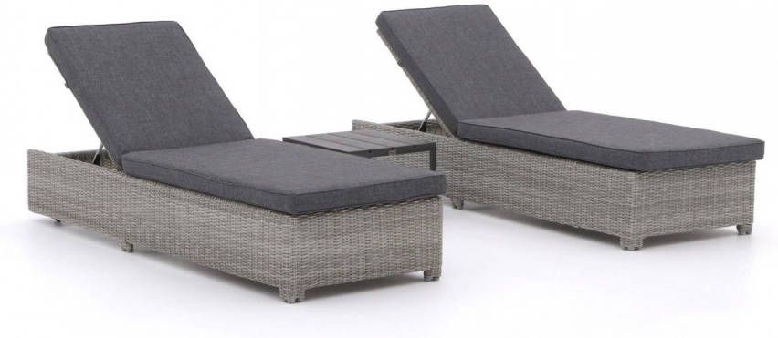 Intenso Carpino/Velino ligbed set 3 delig Laagste prijsgarantie!