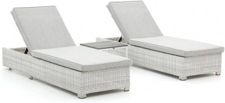 Intenso Carpino/Velino ligbed set 3 delig Laagste prijsgarantie!