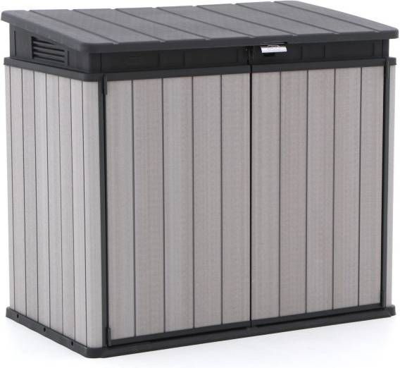 Keter opbergbox Elite Store grijs 141x82x123, 5 cm Leen Bakker