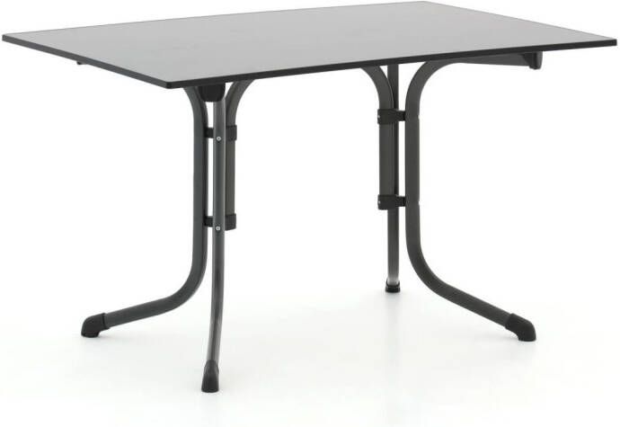 Van der Garde Tuinmeubelen Sieger Boulevard Klaptafel 120x80 Cm Antraciet Vivodur