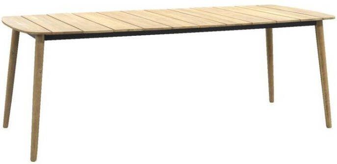 Leen Bakker Tuintafel Lot naturel 75x215x90cm