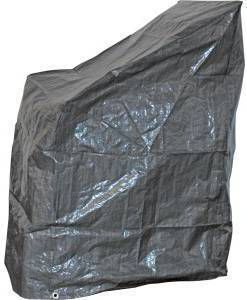 Lesli Living Beschermhoes Grijs Voor Stapelstoelen 68 X 120 Cm Tuinstoelhoes