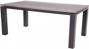 Outdoor Living tuintafel Bay Negro 180 x 100 x H74 cm antraciet