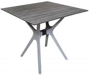 SenS-Line Sens line Jasper Tuintafel 80x80cm Grijs Grijs