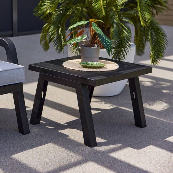 Hartman Ibiza Salontafel B60 X D60 X H43 Cm Antraciet Kunststof