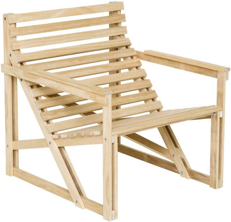 Weltevree Patio Easy Chair Loungestoel Naturel