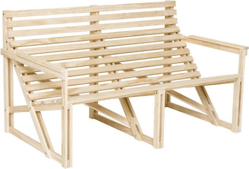 Weltevree Patiobench Patiobank 2 3 Zitter/Naturel