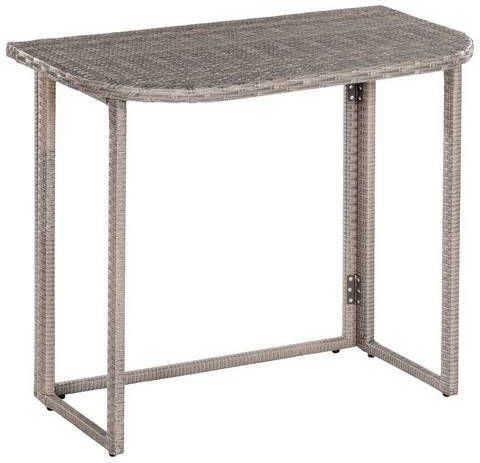 MERXX Tuintafel Klaptafel voor hoekbank 50x90 cm