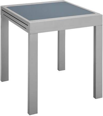 MERXX Tuintafel Lima 65x65 130 cm, uittrekbaar