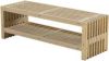 Plus Danmark Lattenbank vuren met plank | Rustik Design 138 cm driftwood geverfd online kopen