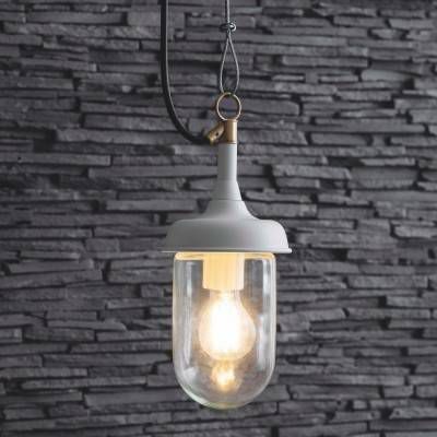 Trendyard Hanglamp Buiten veranda Harbour Light Lelie Wit