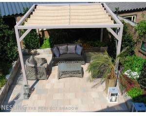 Pergola Nesling Douglas Stand-alone Zand 290x500 cm