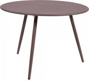 Lesli Living Lesli Outdoor Bijzettafel 'Rafael' Ø60 x 41cm, kleur Taupe