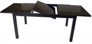 Express Murcia Uitschuifbare tuintafel met glazen tafelblad 150/210