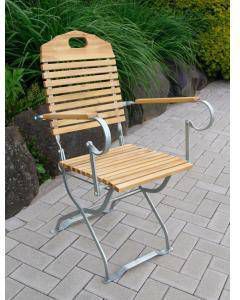 Express Bistrostoel inklapbaar Bad Tolz grijs frame