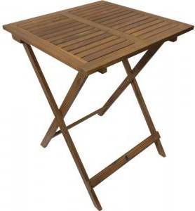 Express Tuintafel Acacia opklapbaar 60 x 60 x 74 cm