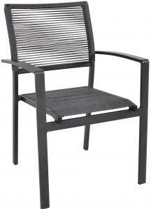 Express Vito Rope Stapelstoel aluminium tuinstoel