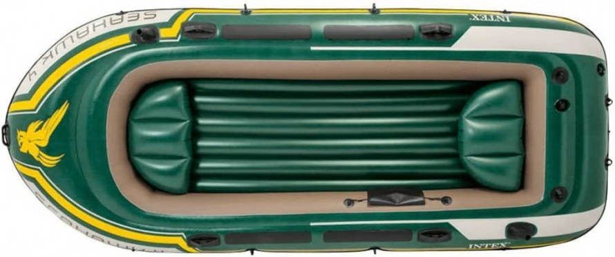 Intex Seahawk 4 Opblaasboot met roeispanen en pomp 68351NP
