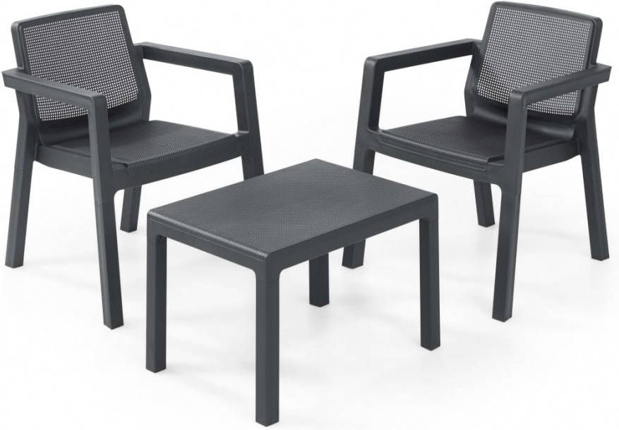 Keter Balkonset Emily grafiet