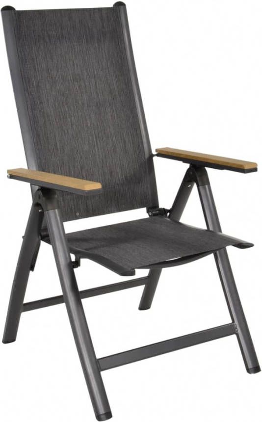 Lesliliving Lesli Living Stoel Verstelbaar Arezzo 57x69x103 Cm Aluminium