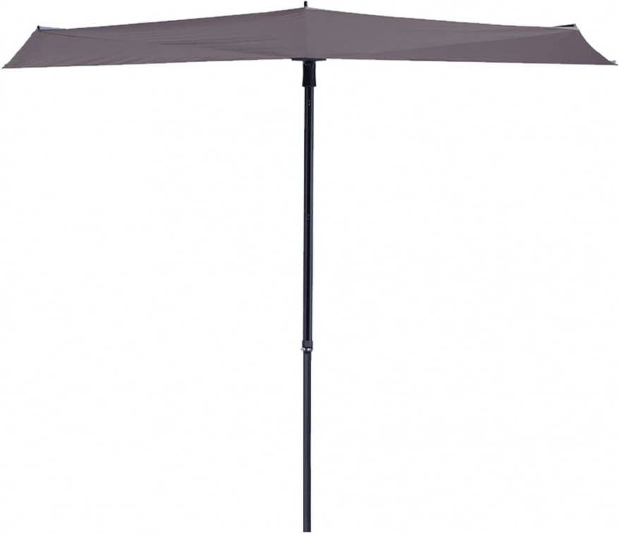 Madison parasols Vrijhangende zweefparasol Sunwave 270cm(taupe ) -  Tuinmeubelmooi.nl