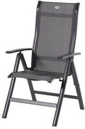 Hartman Alice Comfort verstelbare tuinstoel grijs