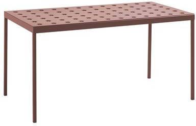 HAY Balcony Eettafel 144 x 76 cm Iron red
