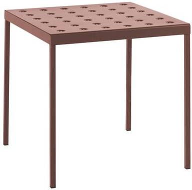 HAY Balcony Eettafel 75 x 76 cm Iron red
