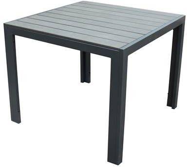 SenS-Line SenS line Jersey tuintafel grijs vierkant 90 cm