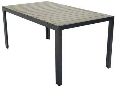 SenS-Line Tuintafel 'Jersey' 160 x 90cm, kleur grijs
