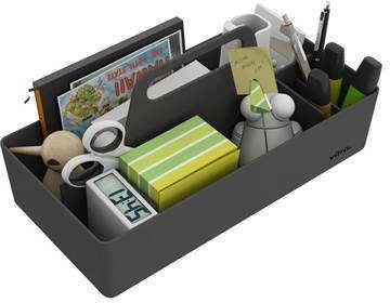 Vitra Toolbox opbergbak Basic Dark