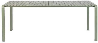 Zuiver Tuintafel Vondel green 214x97 cm