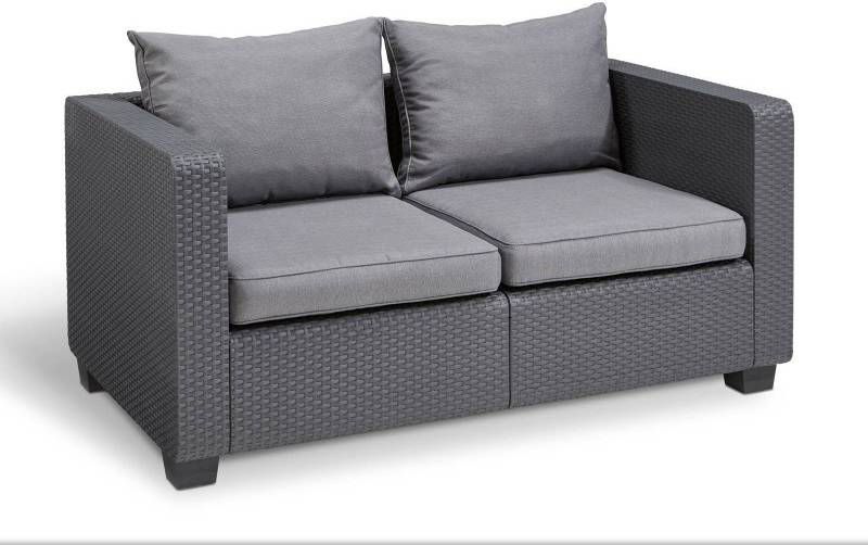 Allibert Salta loungebank 2 zits antraciet