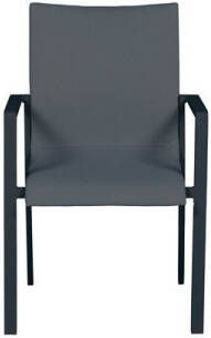 Woonboulevard Poortvliet Diningfauteuil Dallas Antraciet